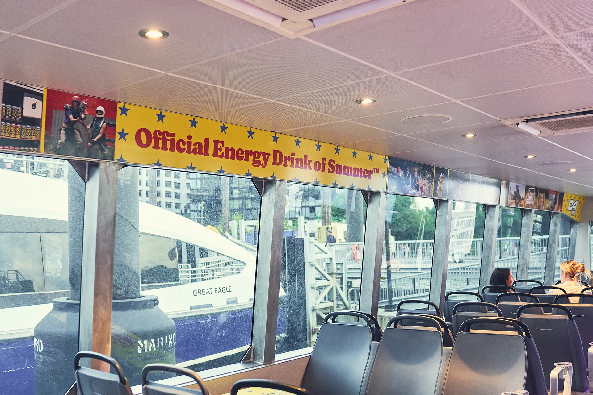 C4 Energy NYC ferry interior