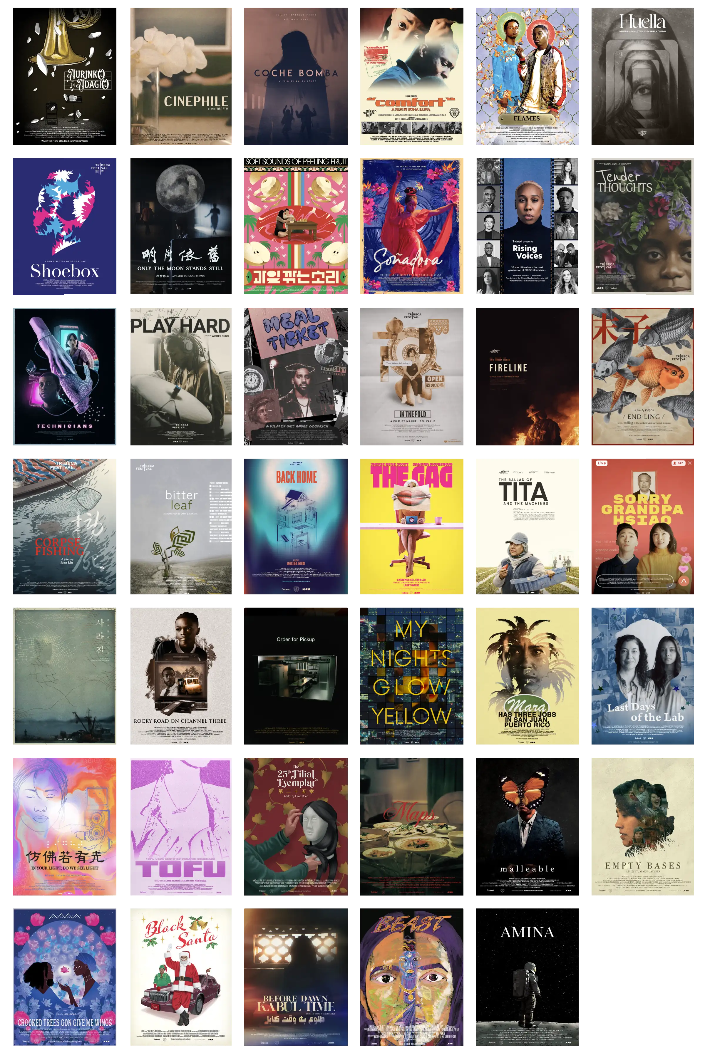 Rising Voices poster collection